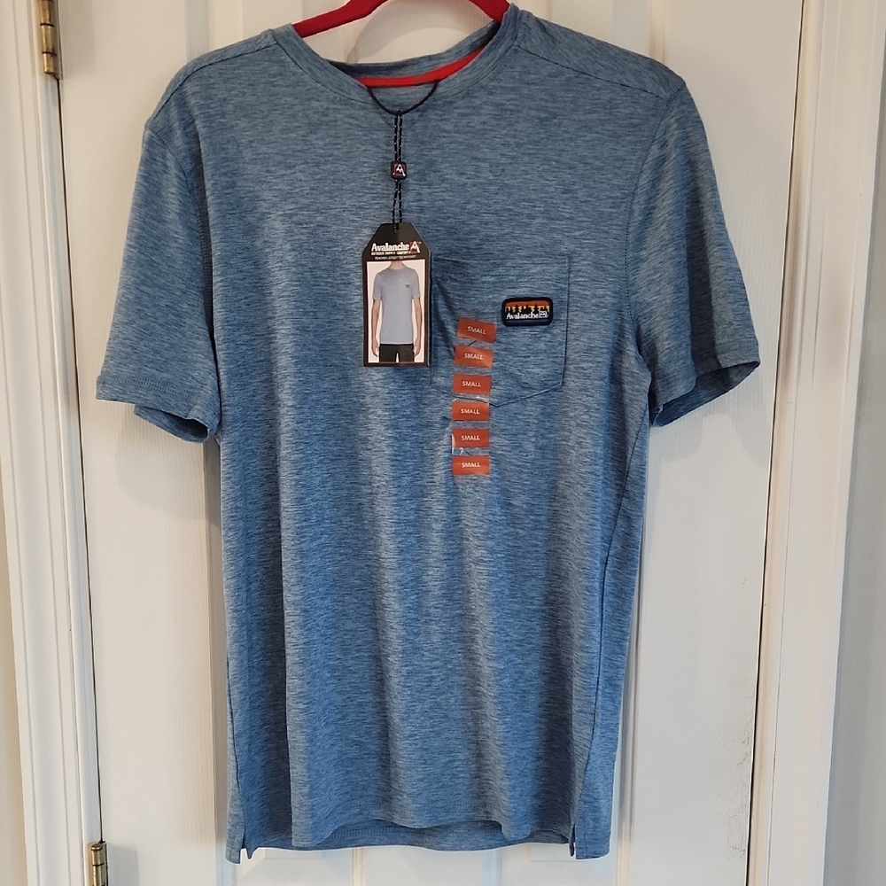 Avalanche Men's Blue T-Shirt